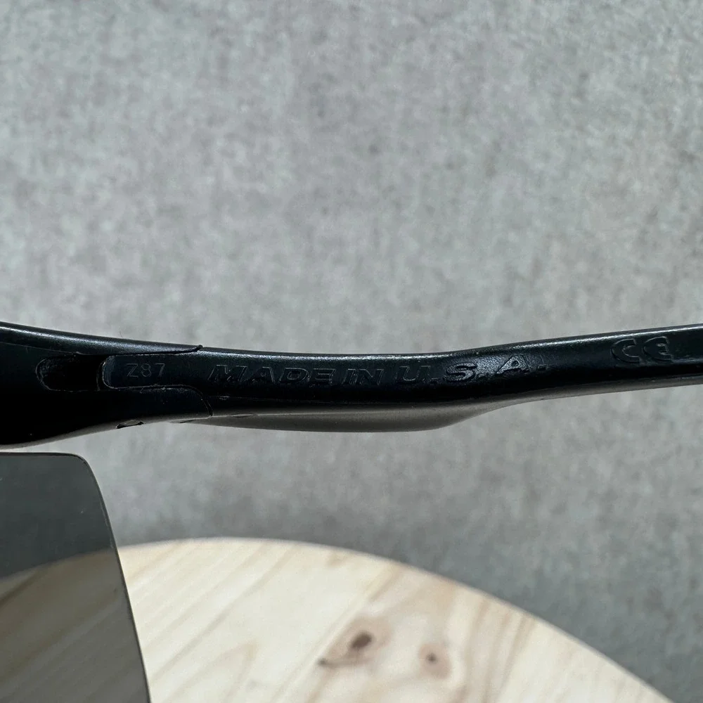 RARE Oakley SI Ballistic M Frame 1.0 Sunglasses OS Black Original Shield Wrap
